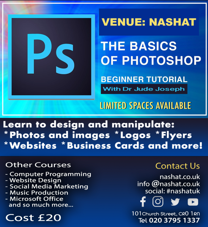 PhotoShop Course Flyer