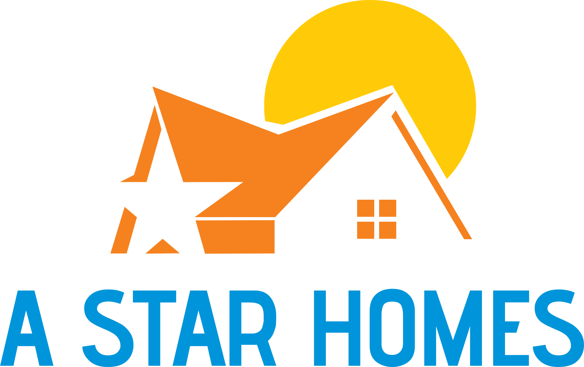 logo for a star homes