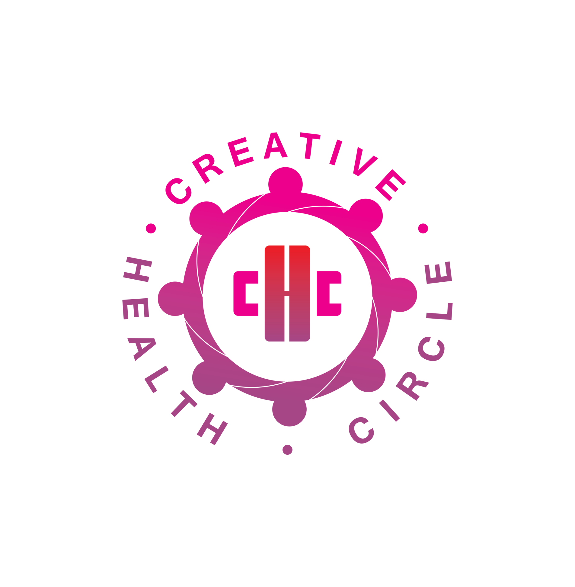 logo for creative health circle
