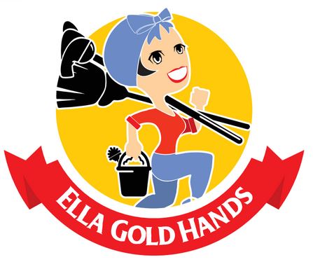 logo for ella gold hands